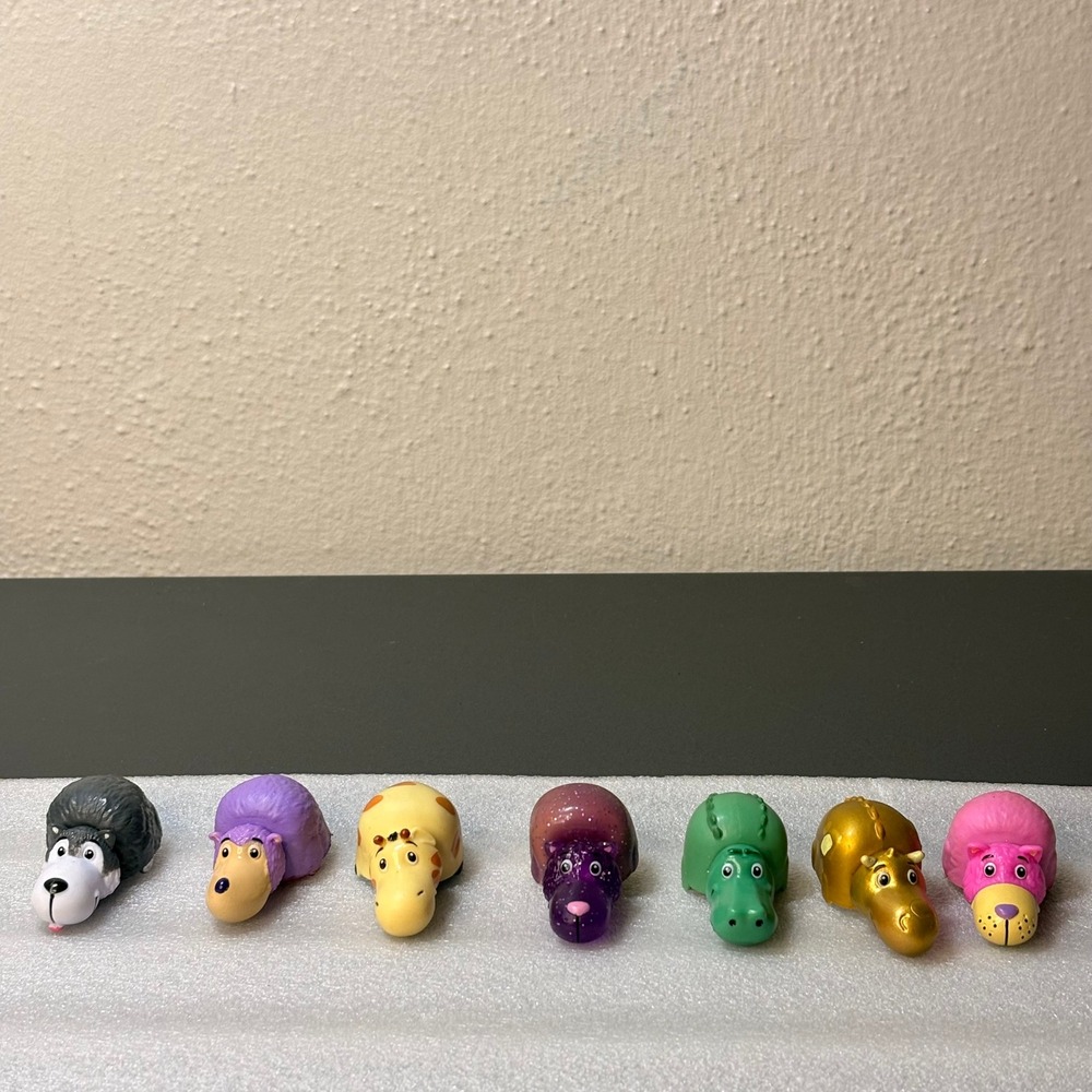 Zuru Nesting Animal Figures Kids OS Multicolor Good Collectible Toy Lot 7pc